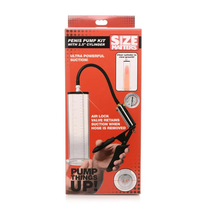 Penis Pump Kit with 2.5 Cylinder