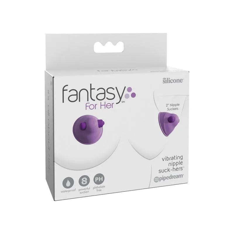 Pipedream Products Fantasy For Her Vibrating Nipple Suck-Hers