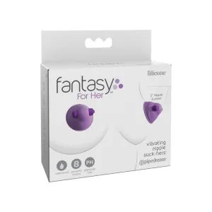 Pipedream Products Fantasy For Her Vibrating Nipple Suck-Hers