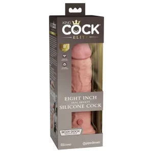 Pipedream Products King Cock Elite 8 Silicone Cock Light
