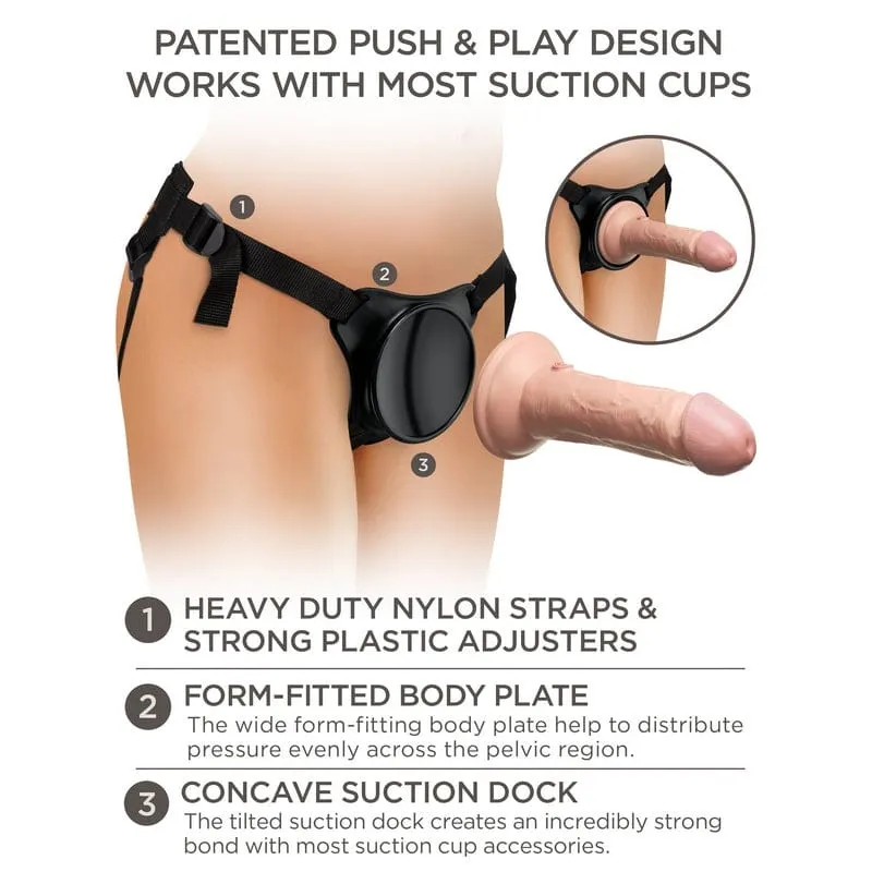 Pipedream Products King Cock Elite Beginner's Silicone Body Dock Kit