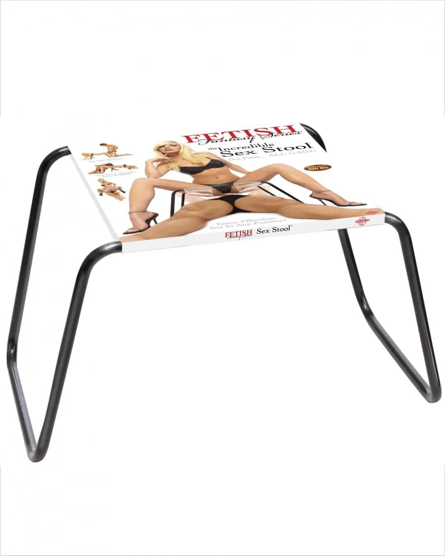 Pipedream Products The Incredible Sex Stool Clear/Black