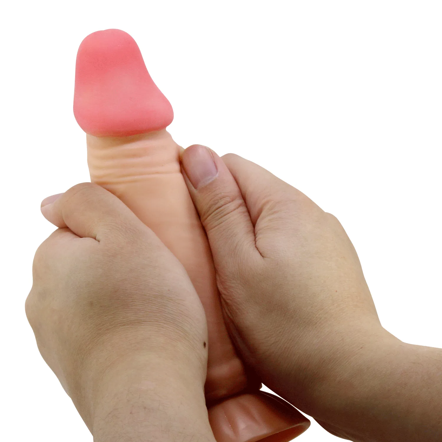 Pretty Love Sliding Skin 7.6 Realistic Dildo Suction Cup Dong Sex Toy