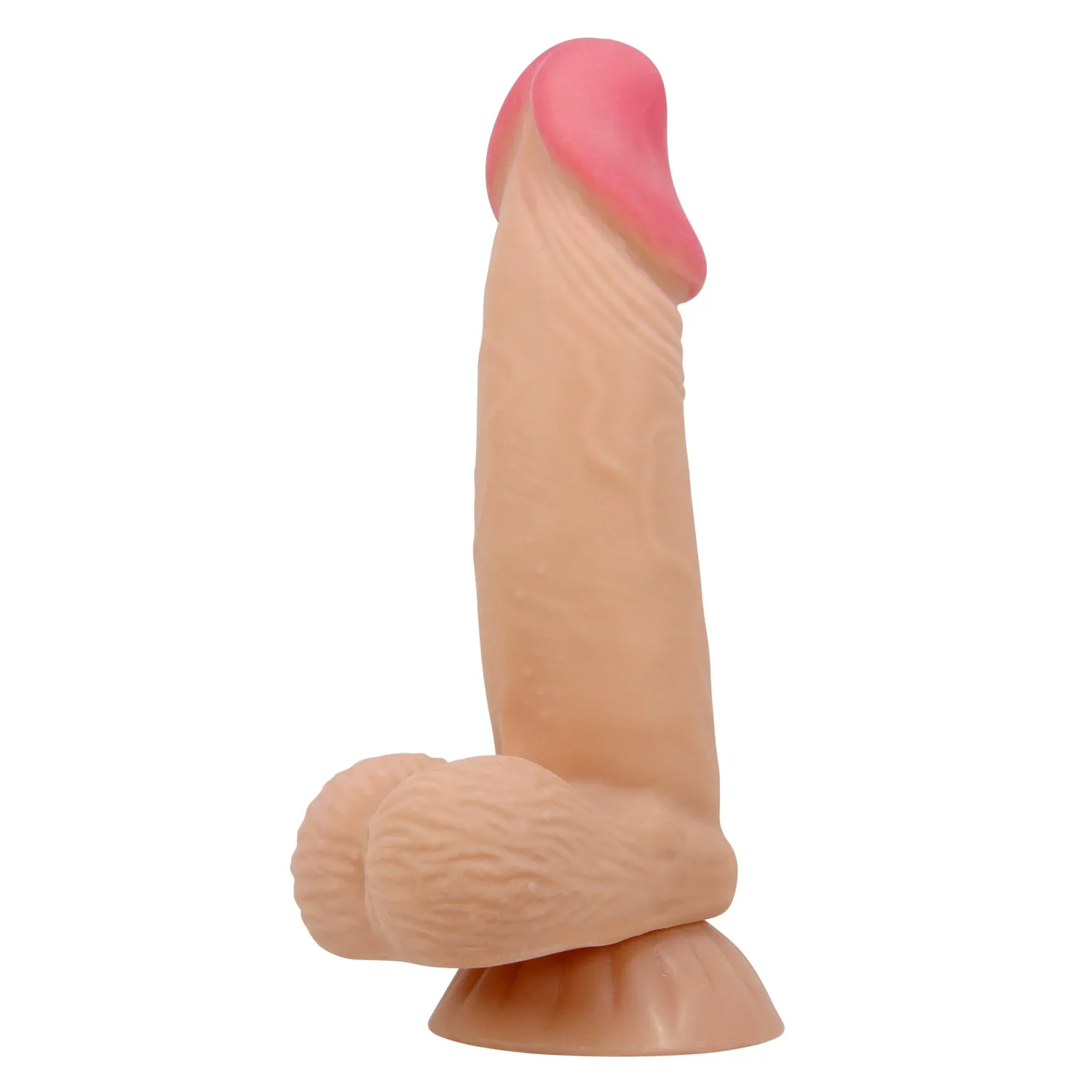 Pretty Love Sliding Skin 7.6 Realistic Dildo Suction Cup Dong Sex Toy