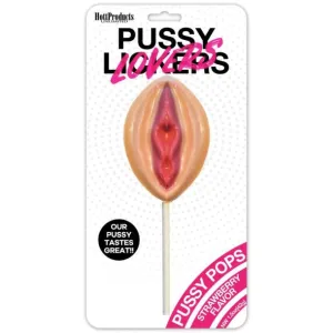 Pussy Lickers Pussy Pop Strawberry by Hott Products