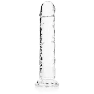 Realrock Crystal Clear Straight Dildo 8 by Shots