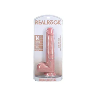 Realrock Extra Long Realistic Dildo 14 With Balls by Shots
