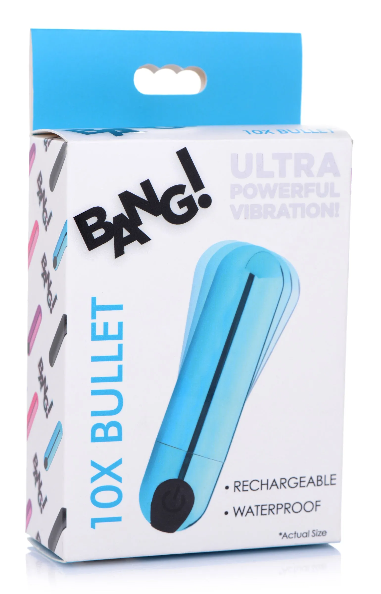 Rechargeable Vibrating Metallic Bullet