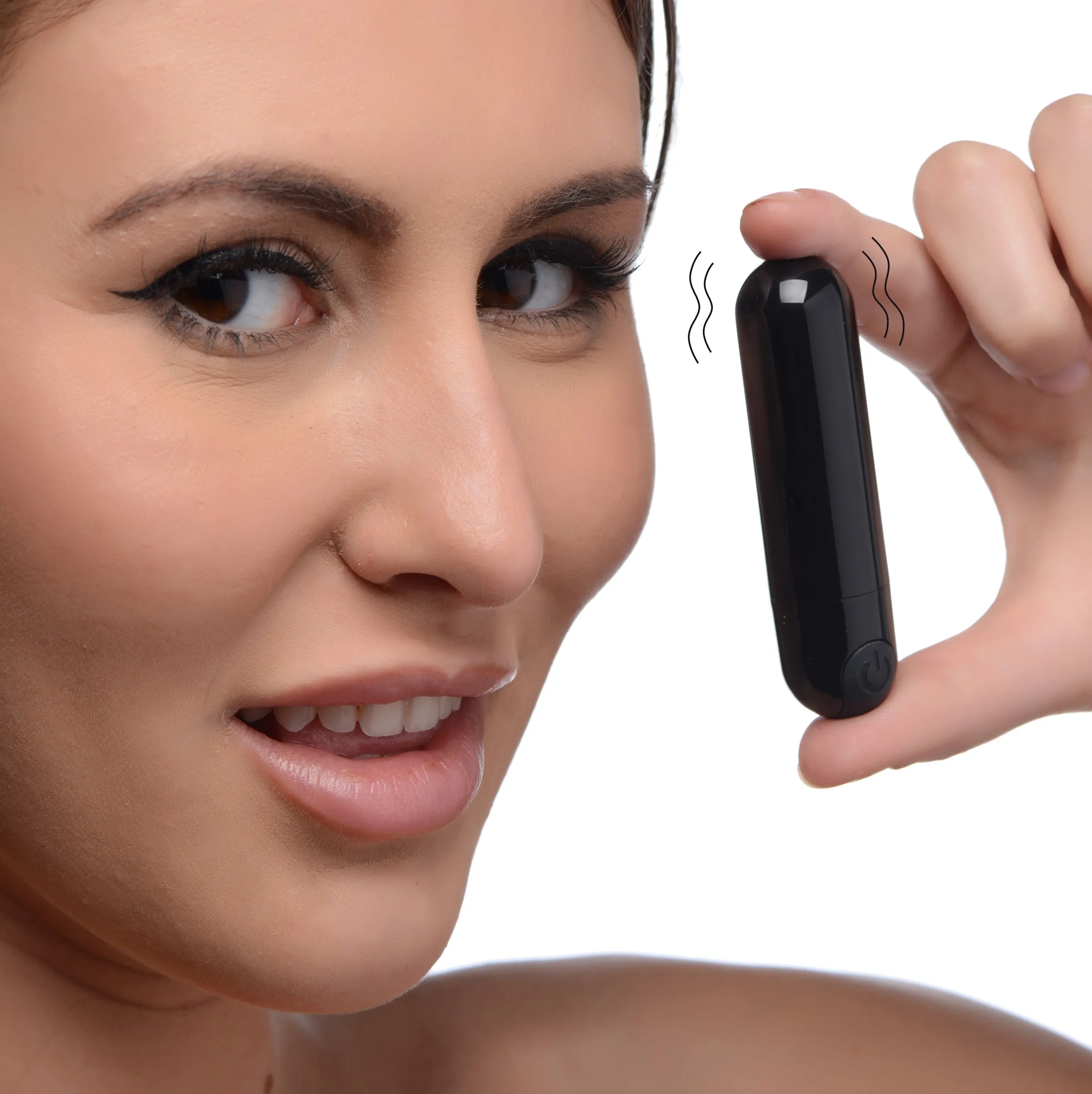 Rechargeable Vibrating Metallic Bullet