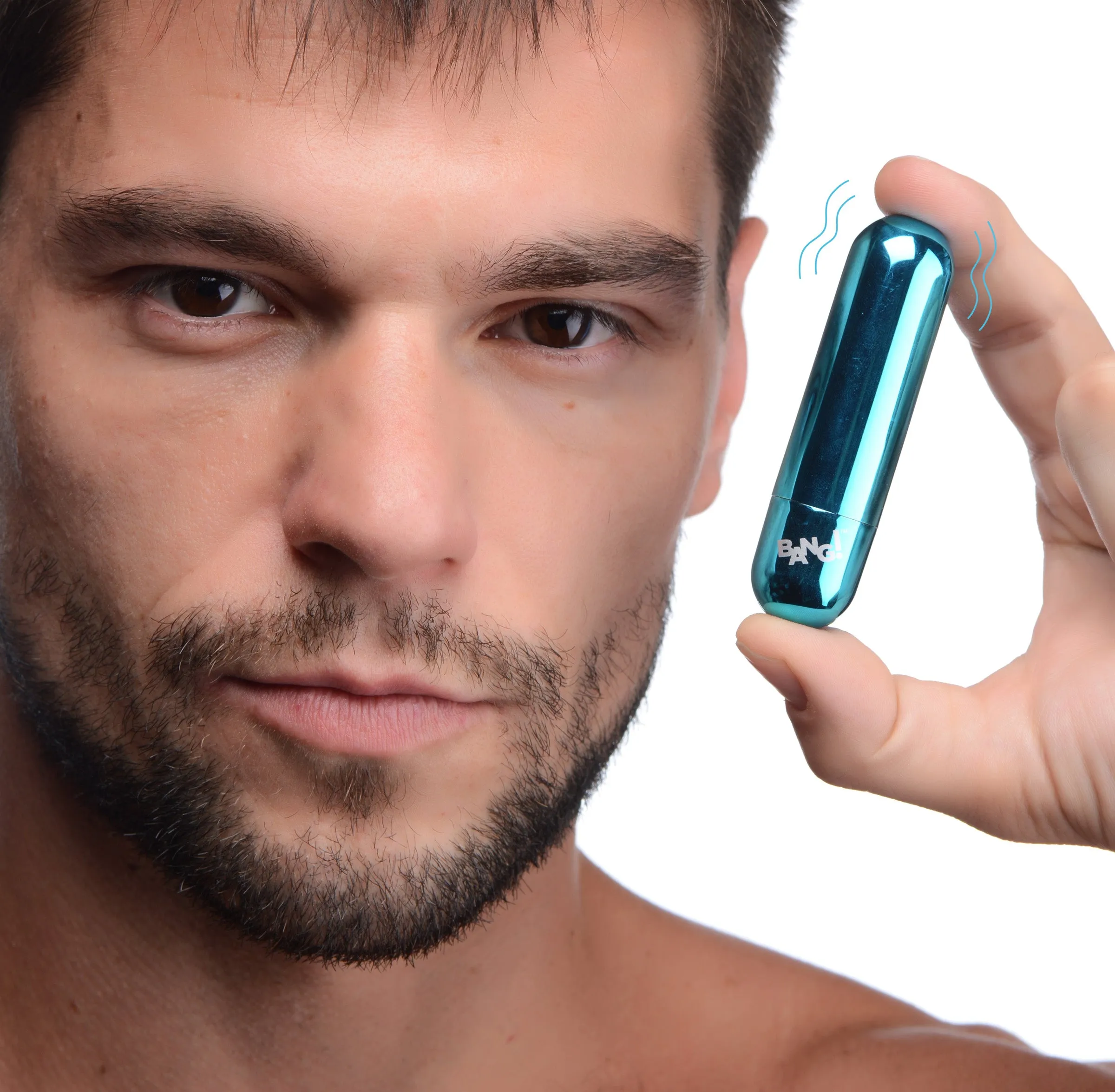 Rechargeable Vibrating Metallic Bullet