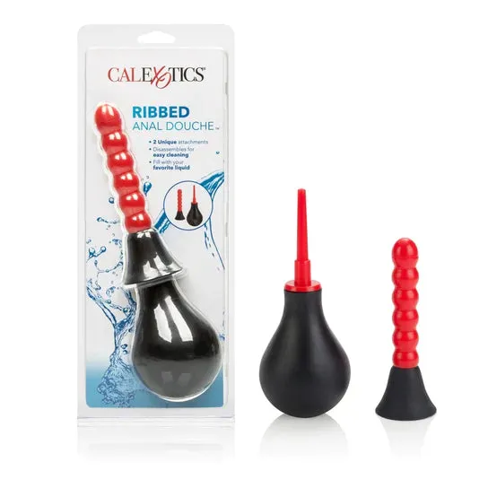 Ribbed Anal Douche by Cal Exotics