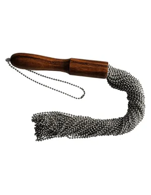 Rouge Beaded Metal Flogger