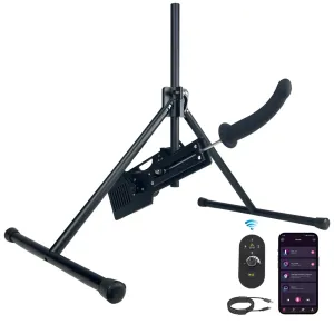 Roussan Sex Machine Black Evil. 120-Watt Motor. Quiet & Full-Angle Thrusting Fuck Machine