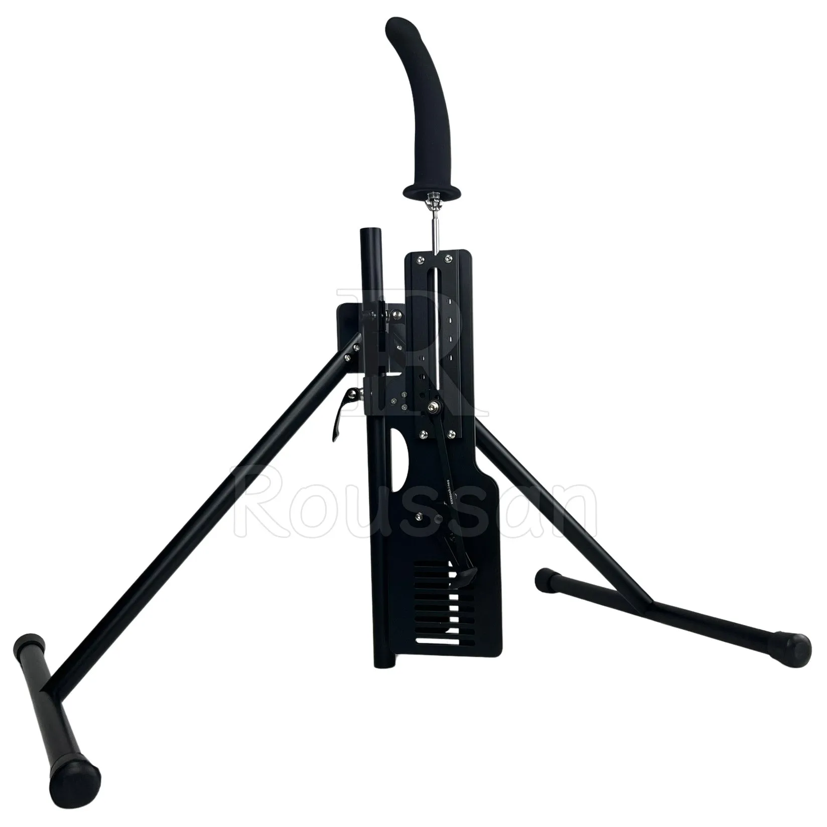 Roussan Sex Machine Black Evil. 120-Watt Motor. Quiet & Full-Angle Thrusting Fuck Machine