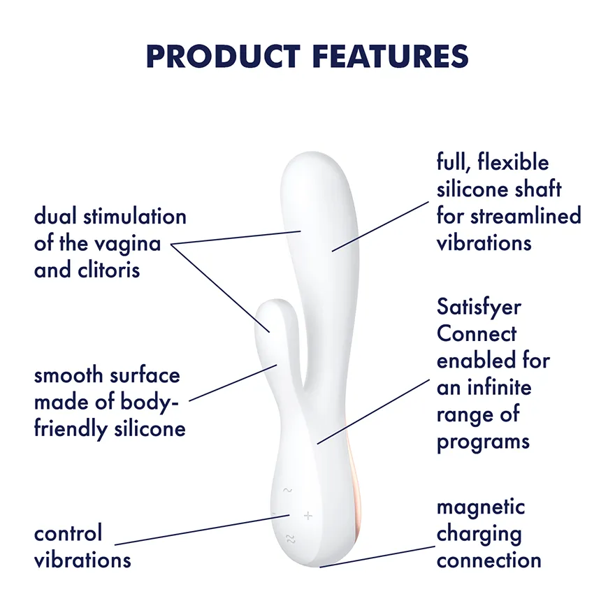 Satisfyer - Mono Flex App-Controlled Rabbit Vibrator