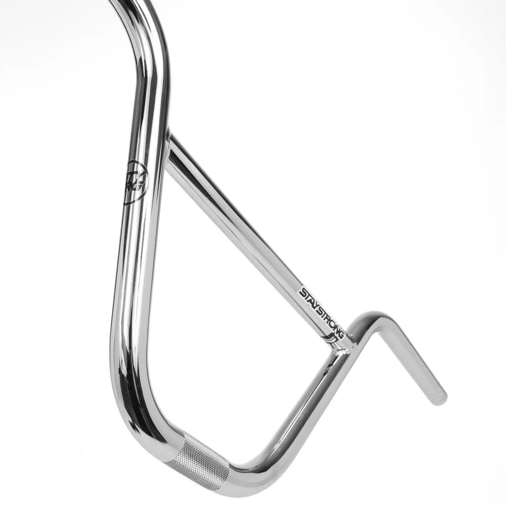 Stay Strong Chevron Straight Race Bars - 8.5