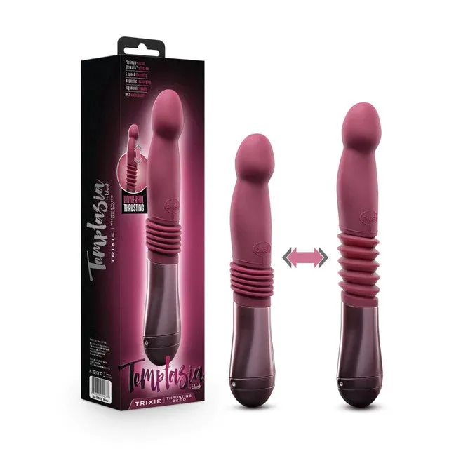 Temptasia Trixie Thrusting Vibrator 10 by Blush Novelties