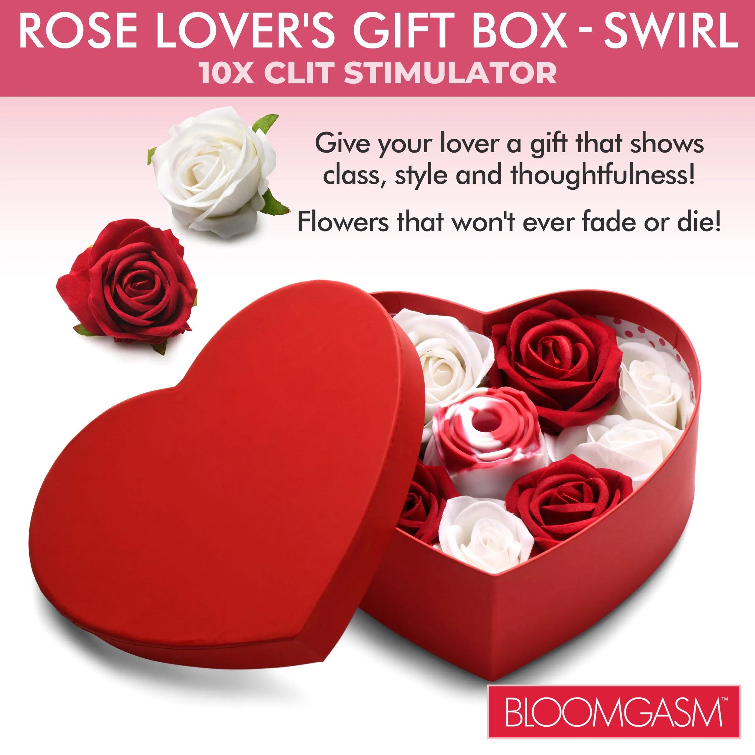 The Rose Lovers Gift Box Clit Suction Rose