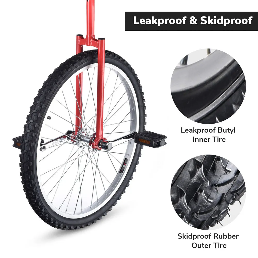 TheLAShop 24 inch Wheel Unicycle Multiple Color