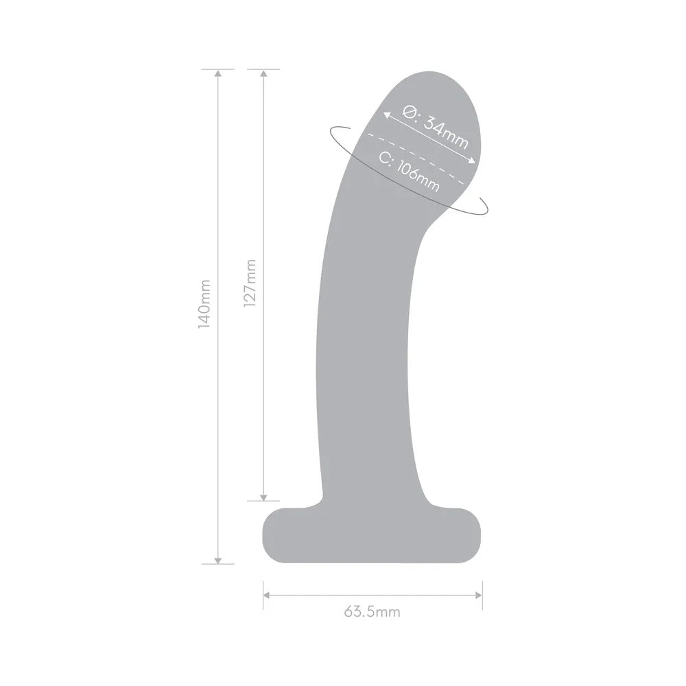 Together Pop 6 in. Silicone Dildo & Harness Set Pink