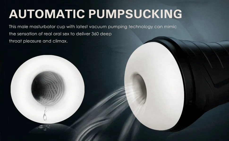 Tracy's Dog - Osburn Automatic Male Masturbator (Black)