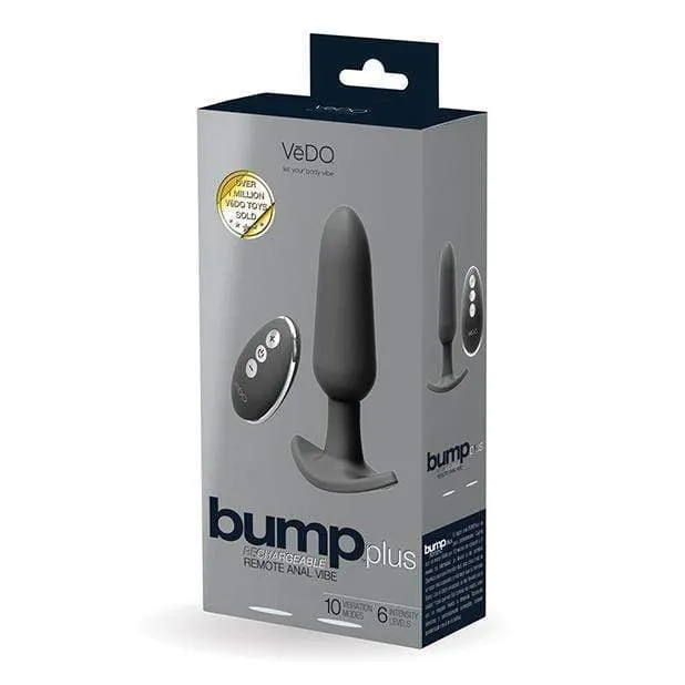 VeDO - Bump Plus Rechargeable Remote Control Anal Vibe
