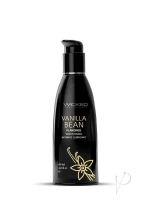 Wicked Aqua Vanilla Bean Lube 2oz